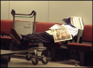sleep at the airport