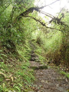 schody v machu picchu huayanapicchu